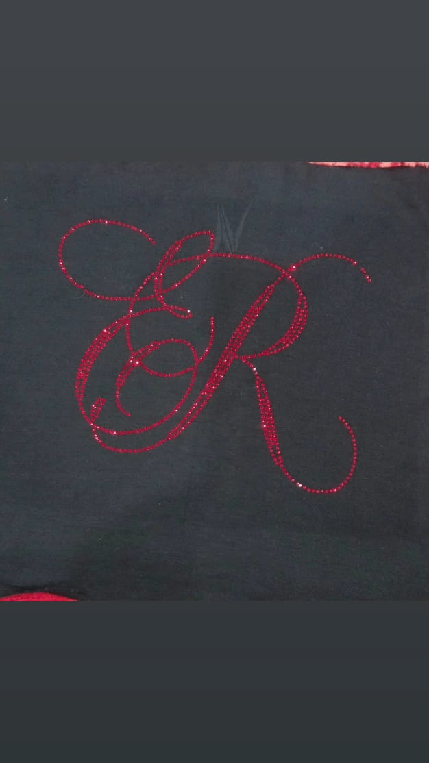 Rhinestone T-shirt